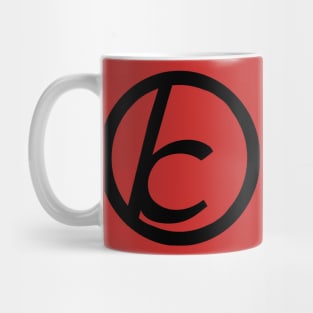 Jewish Anarchist Symbol (Cursive) Mug